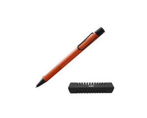 Ручка шариковая Lamy 241 safari цвет чернил черный цвет корпуса терракотовый (артикул производителя M16Ч 4035680)